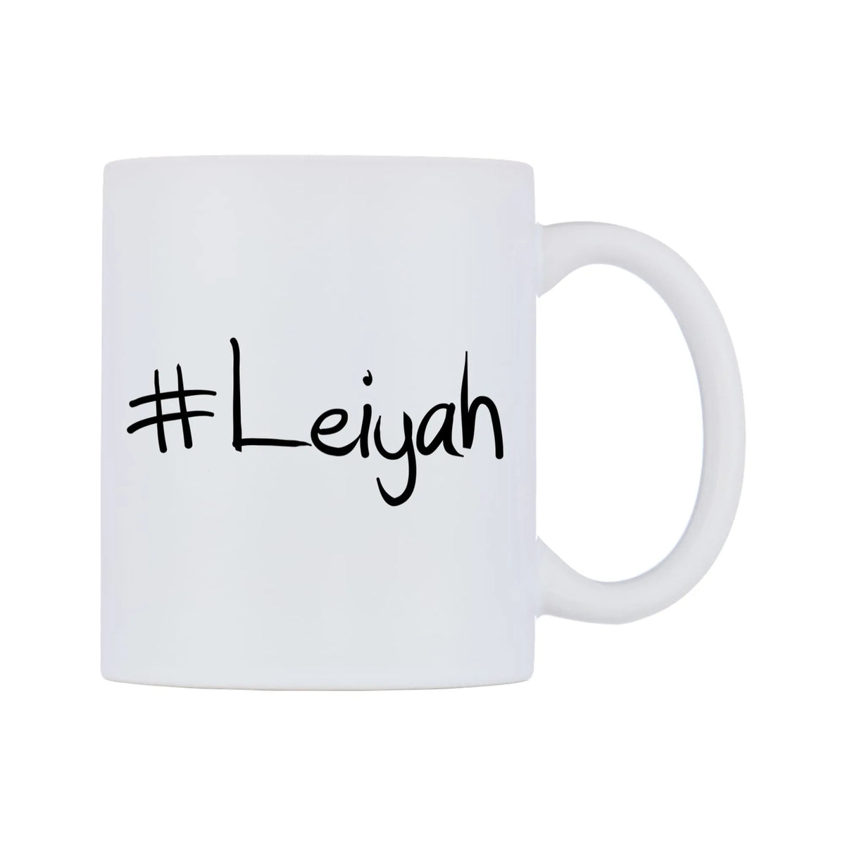 Leiyah Mug — mug, left side, on a white background