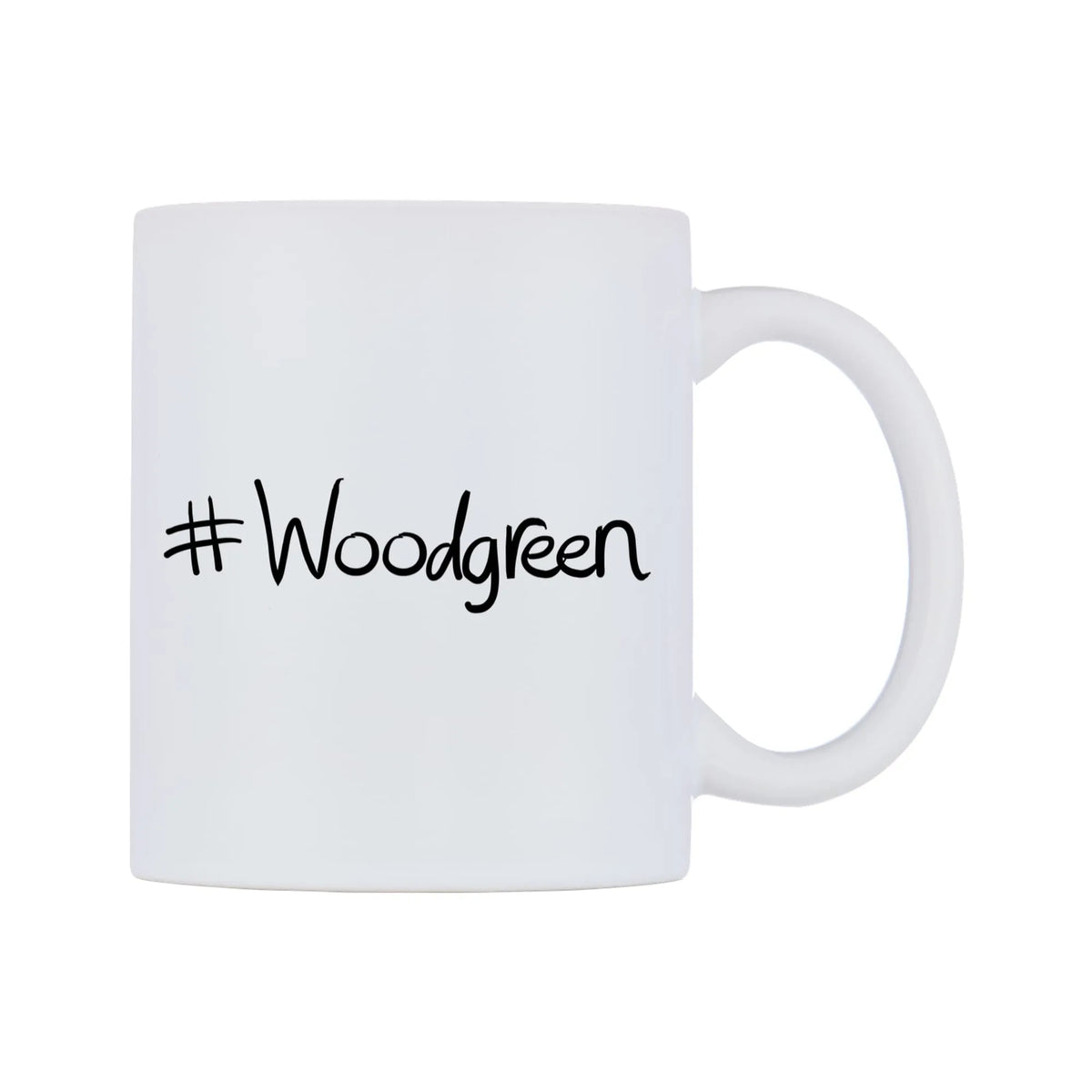 Woodgreen Mug — mug, left side, on a white background