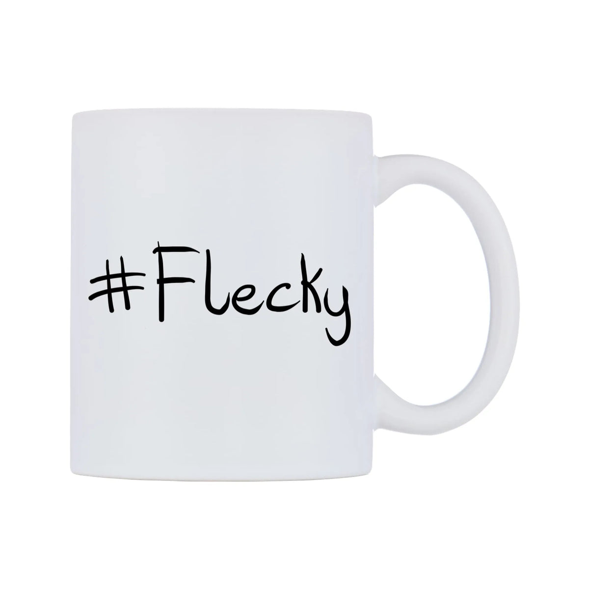 Flecky Mug — mug, left side, on a white background