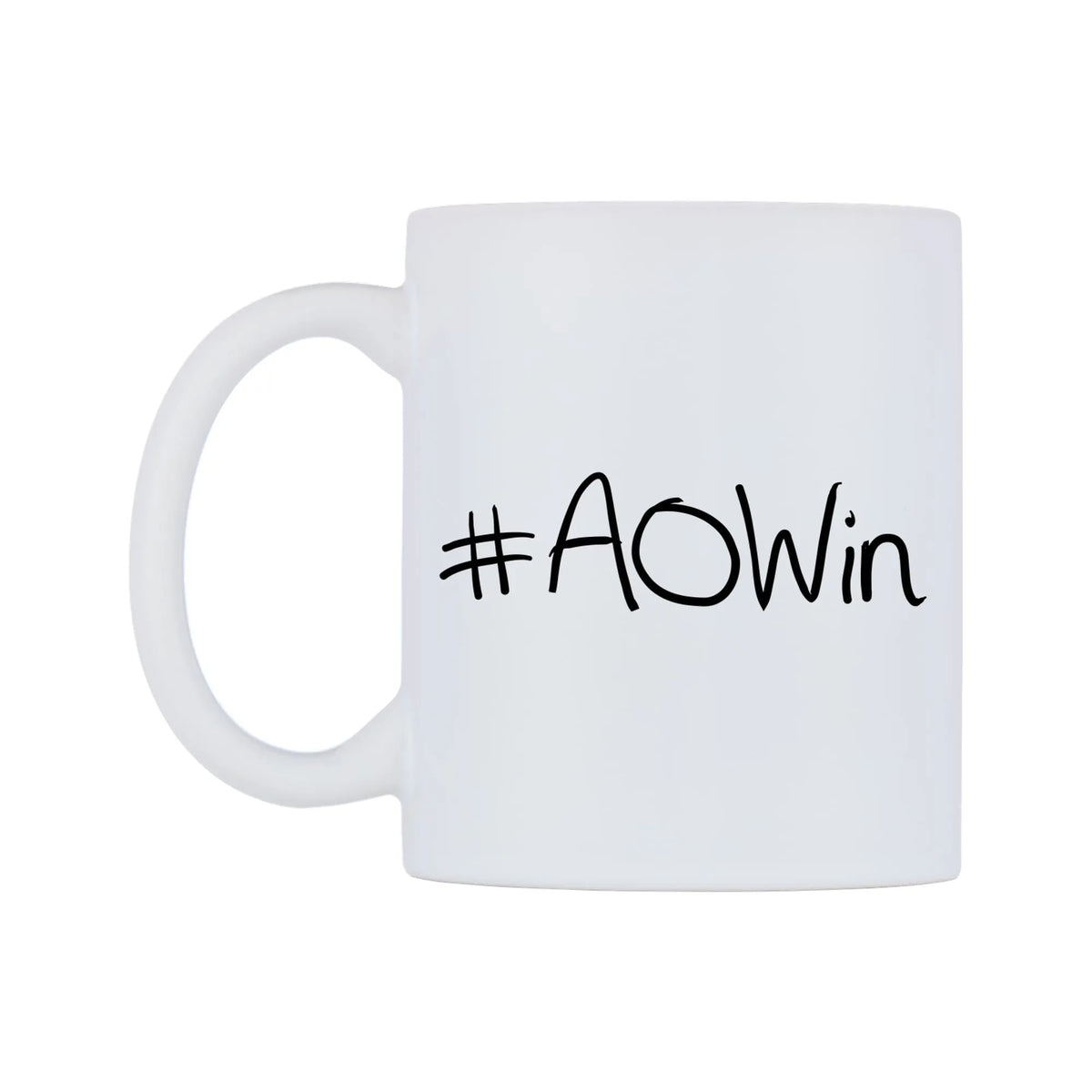 AOWin Mug — mug, right side, on a white background