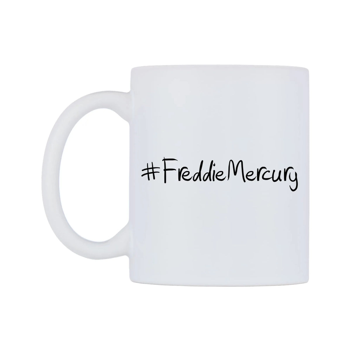 FreddieMercury Mug — mug, right side, on a white background