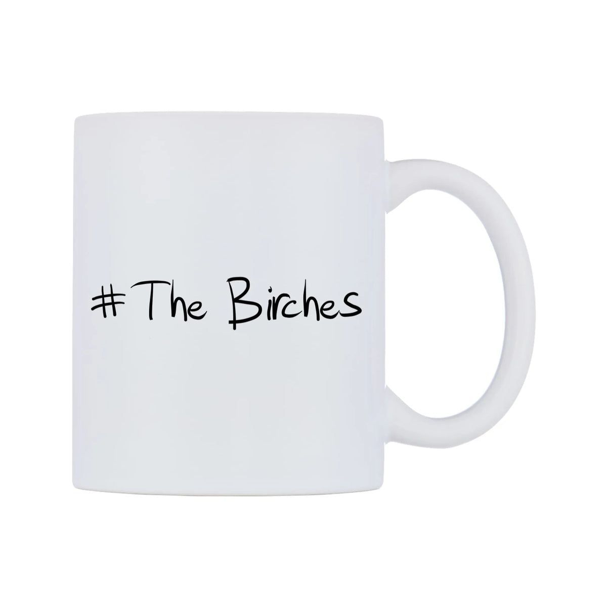 The Birches Mug — mug, left side, on a white background