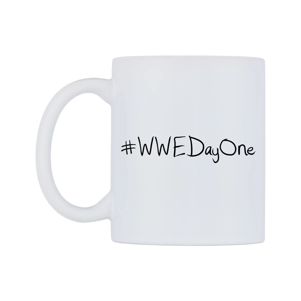 WWEDayOne Mug — mug, right side, on a white background