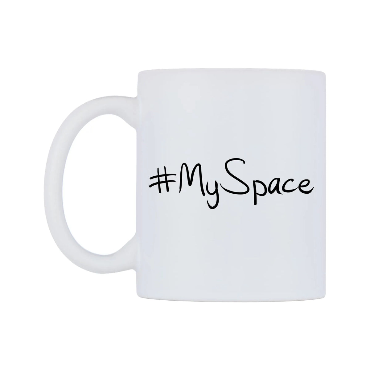 MySpace Mug — mug, right side, on a white background
