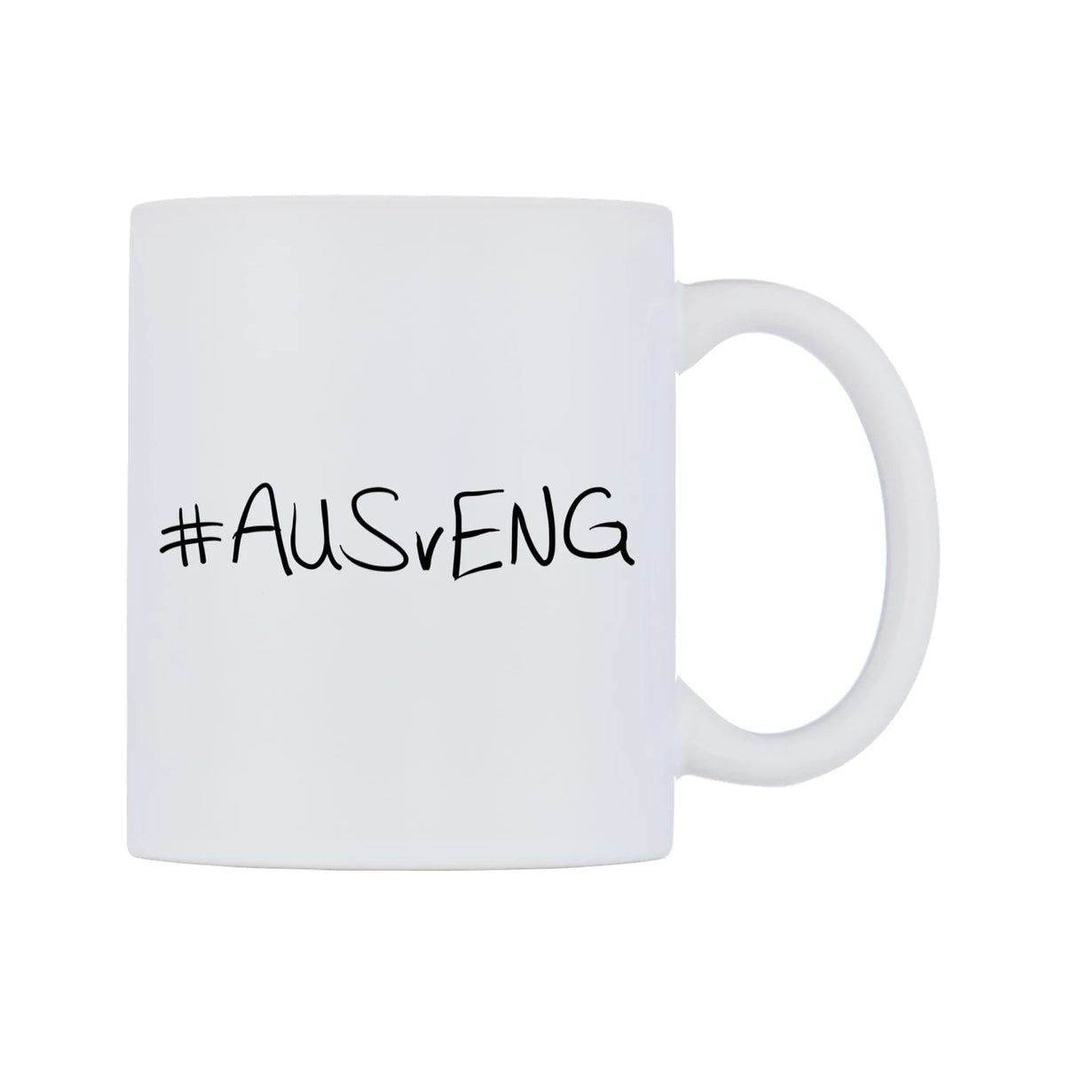 AUSvENG Mug — mug, left side, on a white background