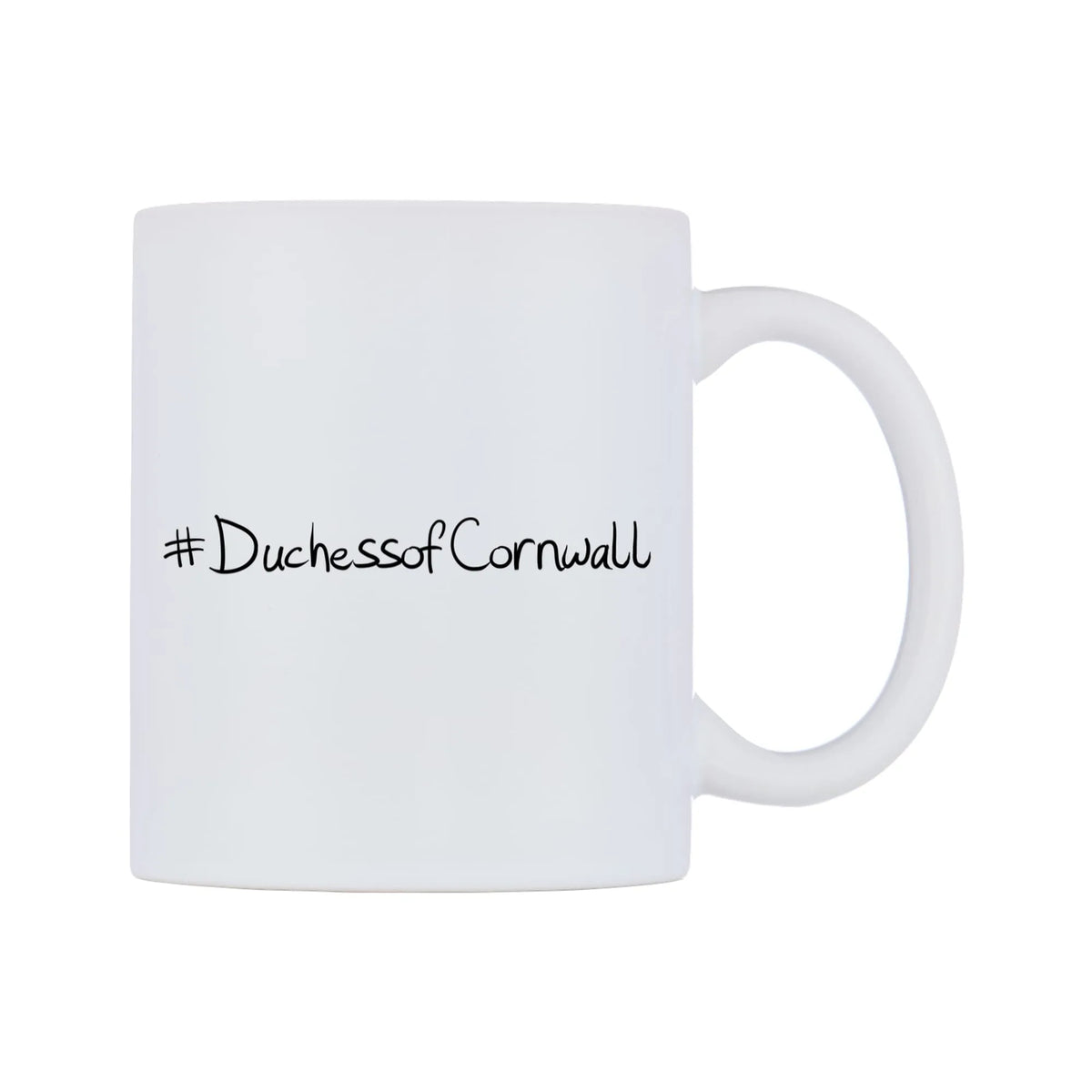 DuchessofCornwall Mug — mug, left side, on a white background