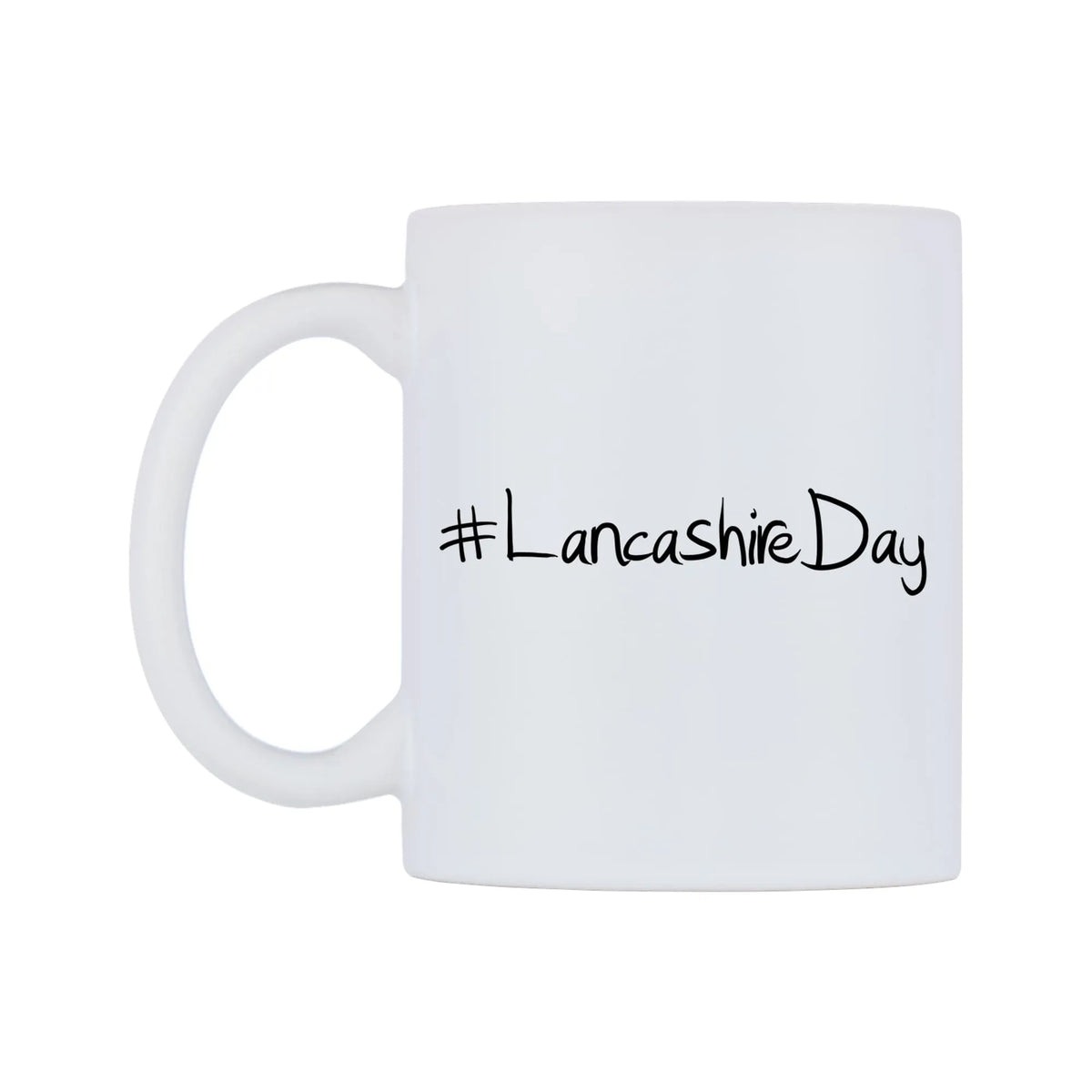 LancashireDay Mug — mug, right side, on a white background