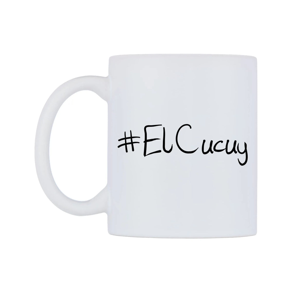 ElCucuy Mug — mug, right side, on a white background