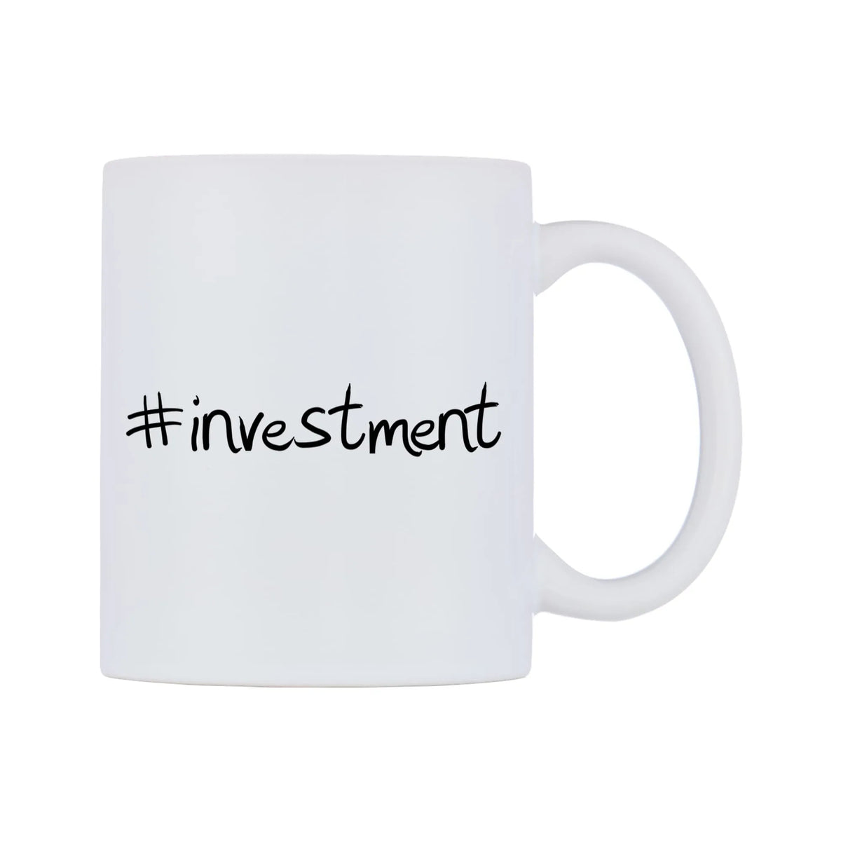investment Mug — mug, left side, on a white background