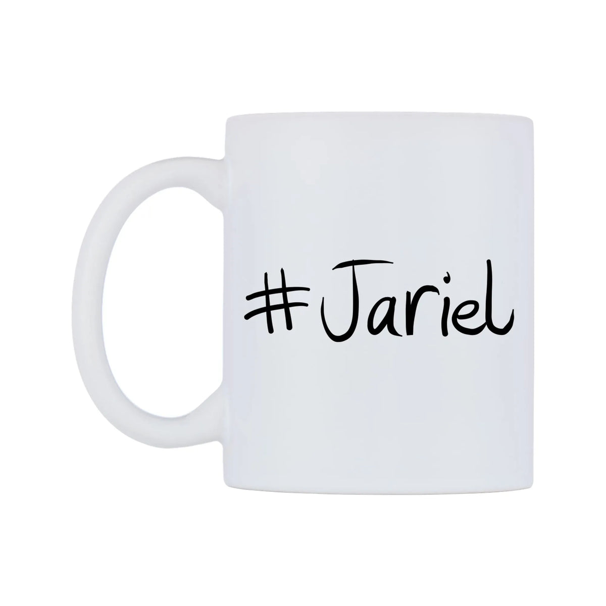 Jariel Mug — mug, right side, on a white background