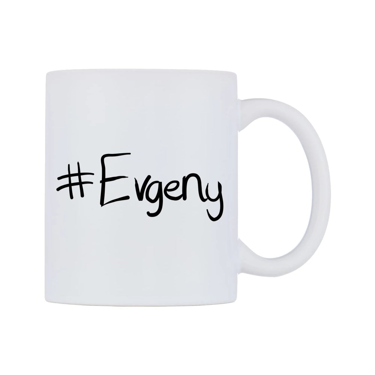 Evgeny Mug — mug, left side, on a white background