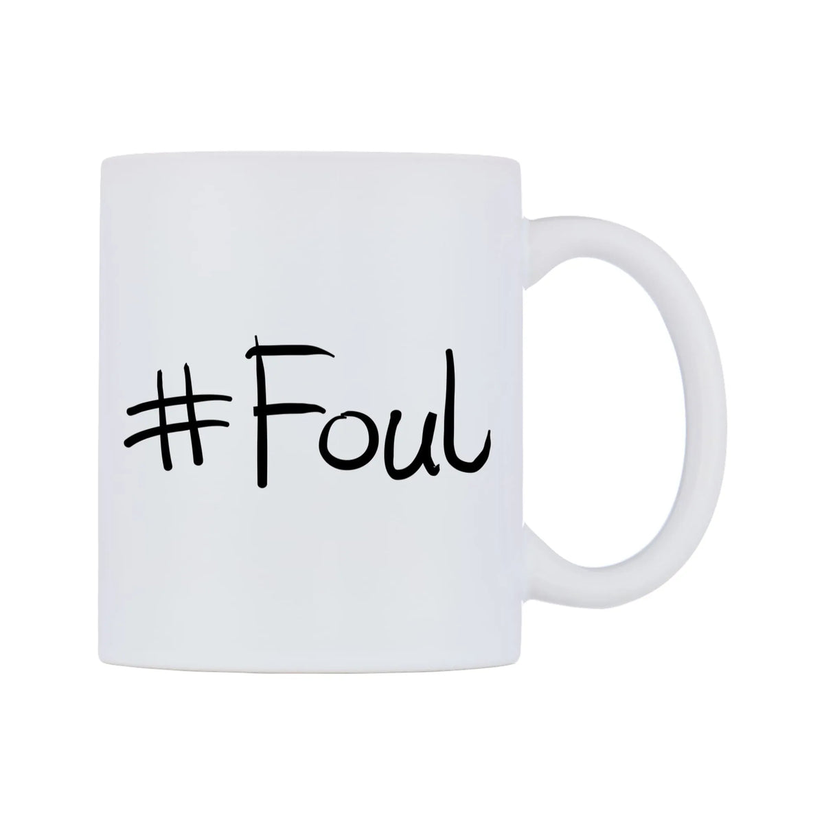 Foul Mug — mug, left side, on a white background