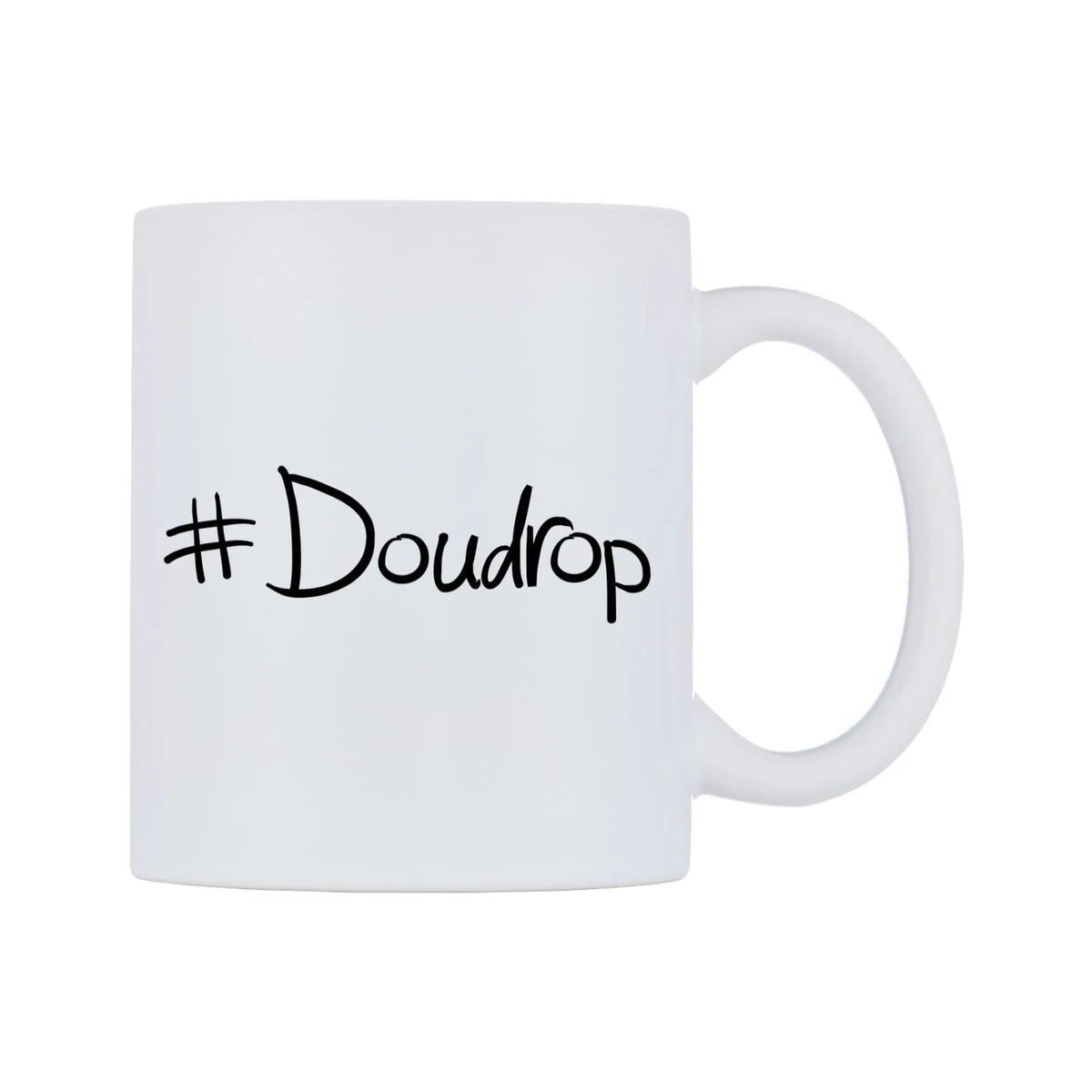 Doudrop Mug — mug, left side, on a white background