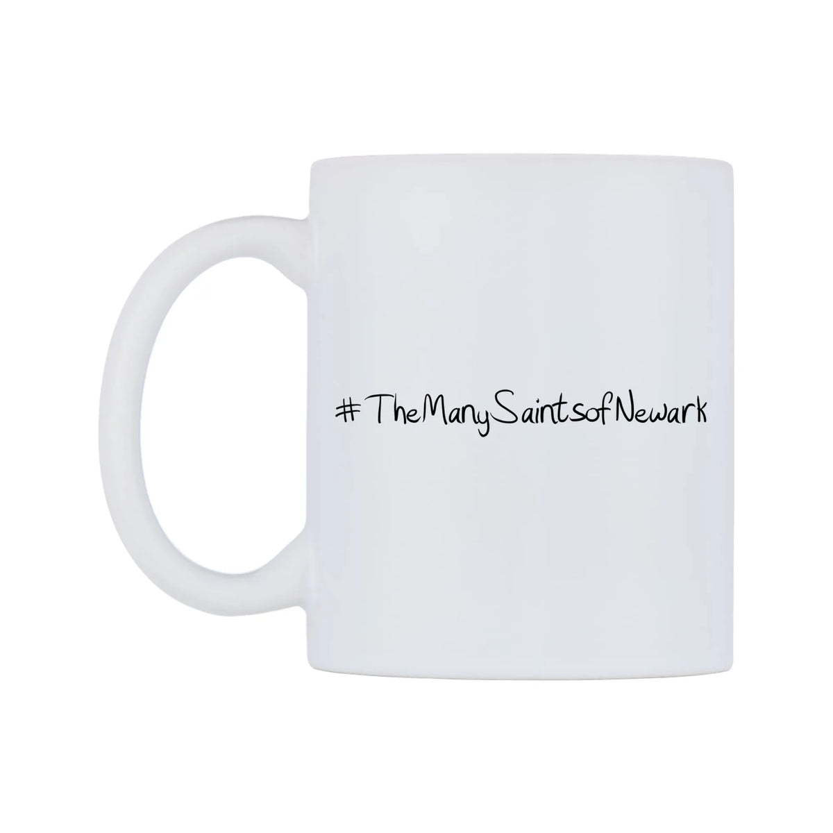 TheManySaintsofNewark Mug — mug, right side, on a white background