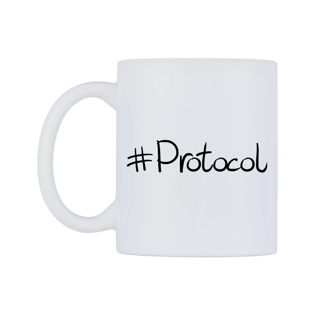 Protocol Mug — mug, right side, on a white background