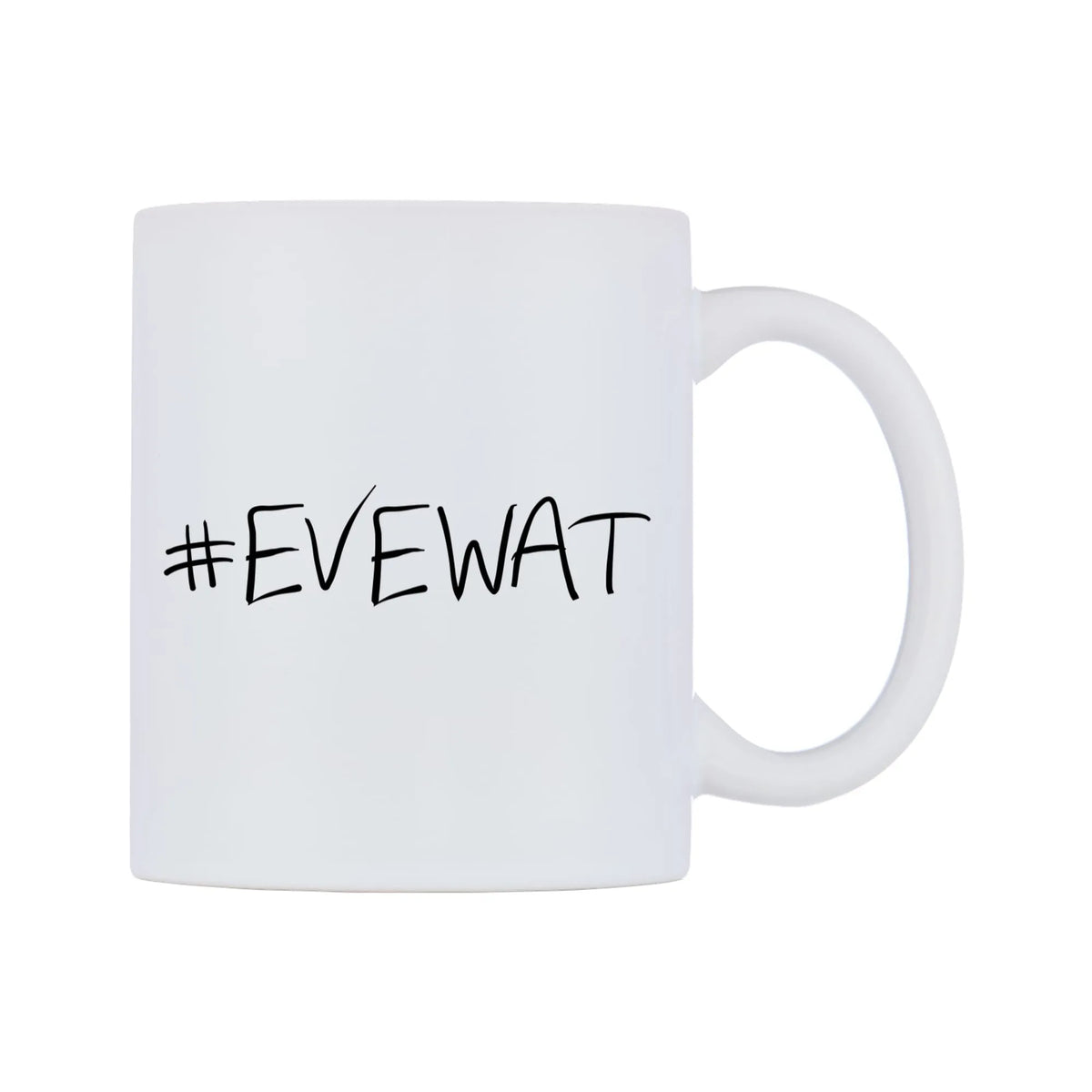 EVEWAT Mug — mug, left side, on a white background