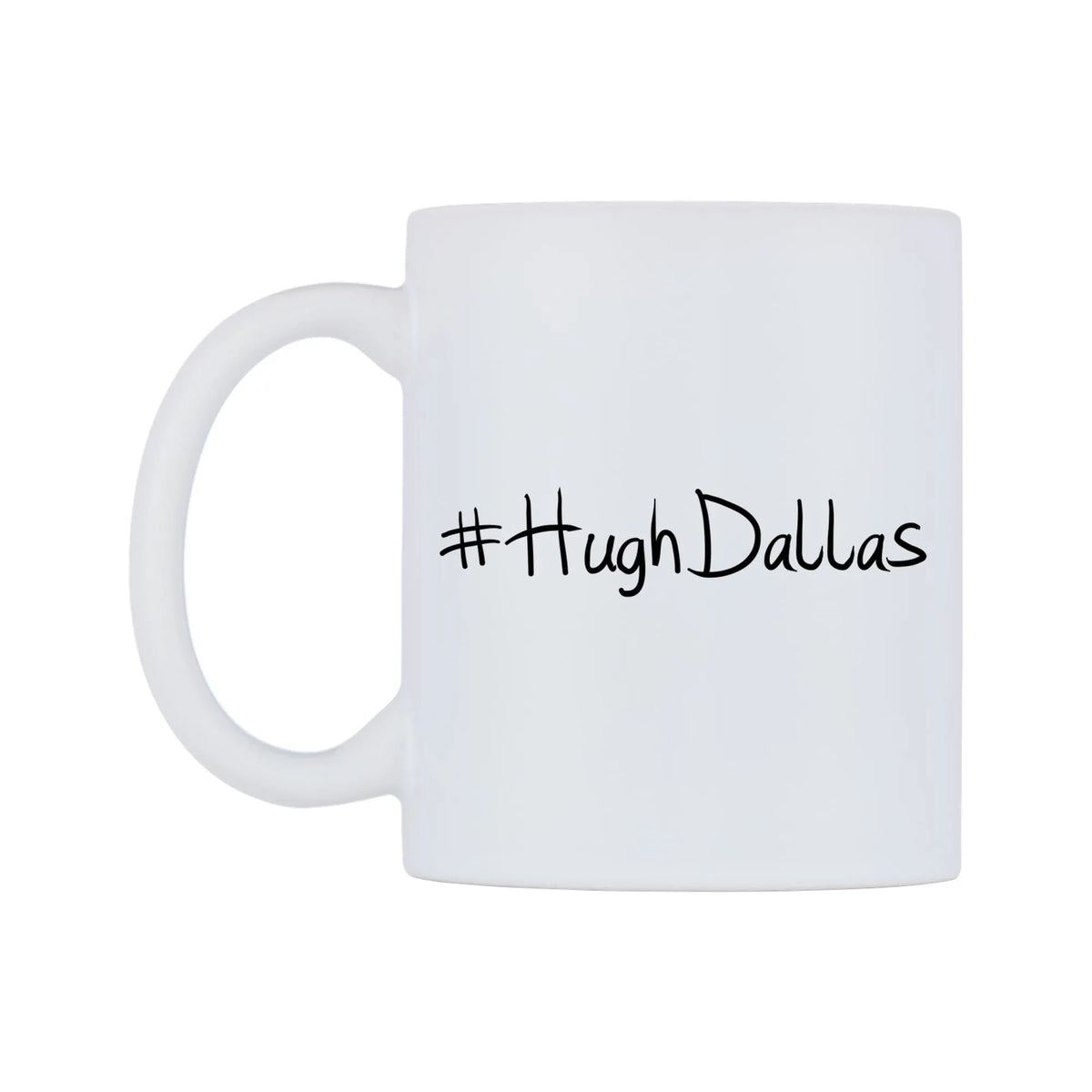 HughDallas Mug — mug, right side, on a white background