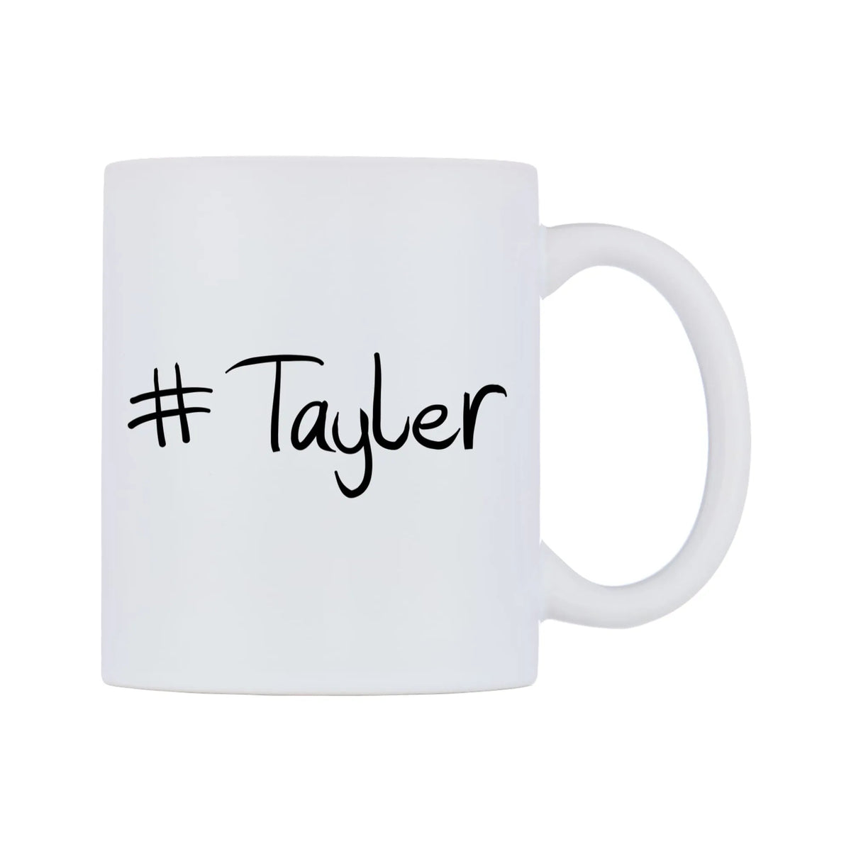 Tayler Mug — mug, left side, on a white background
