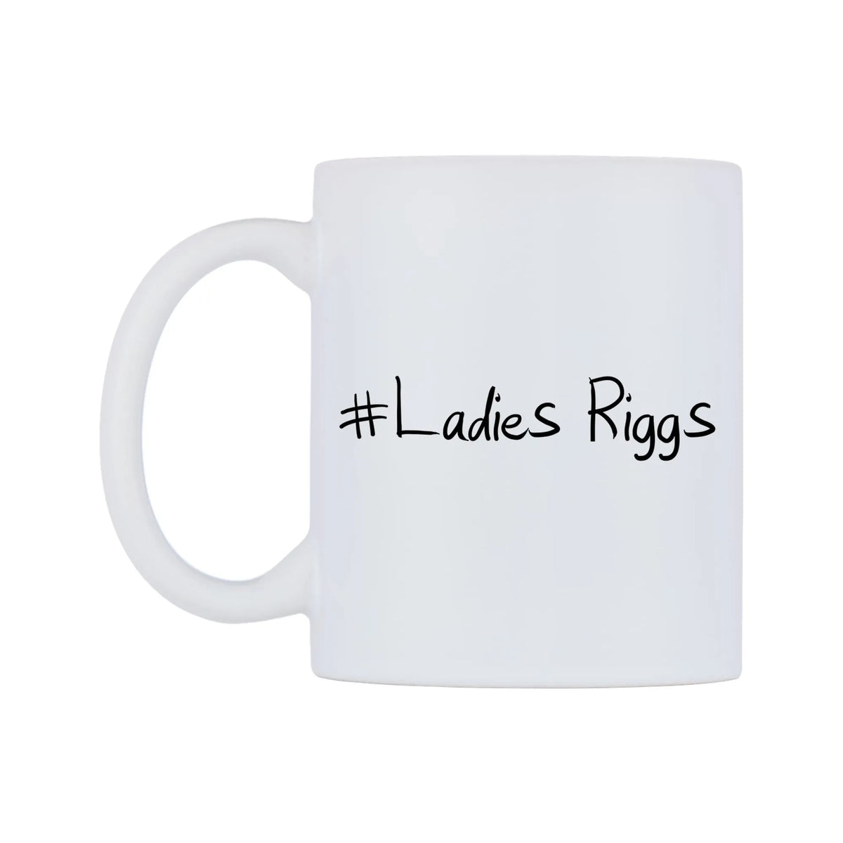 Ladies Riggs Mug — mug, right side, on a white background