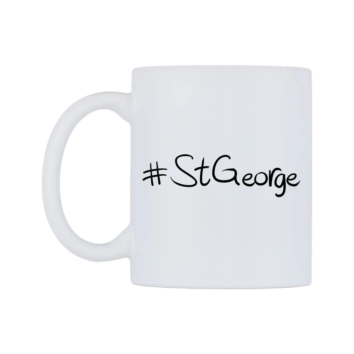 StGeorge Mug — mug, right side, on a white background