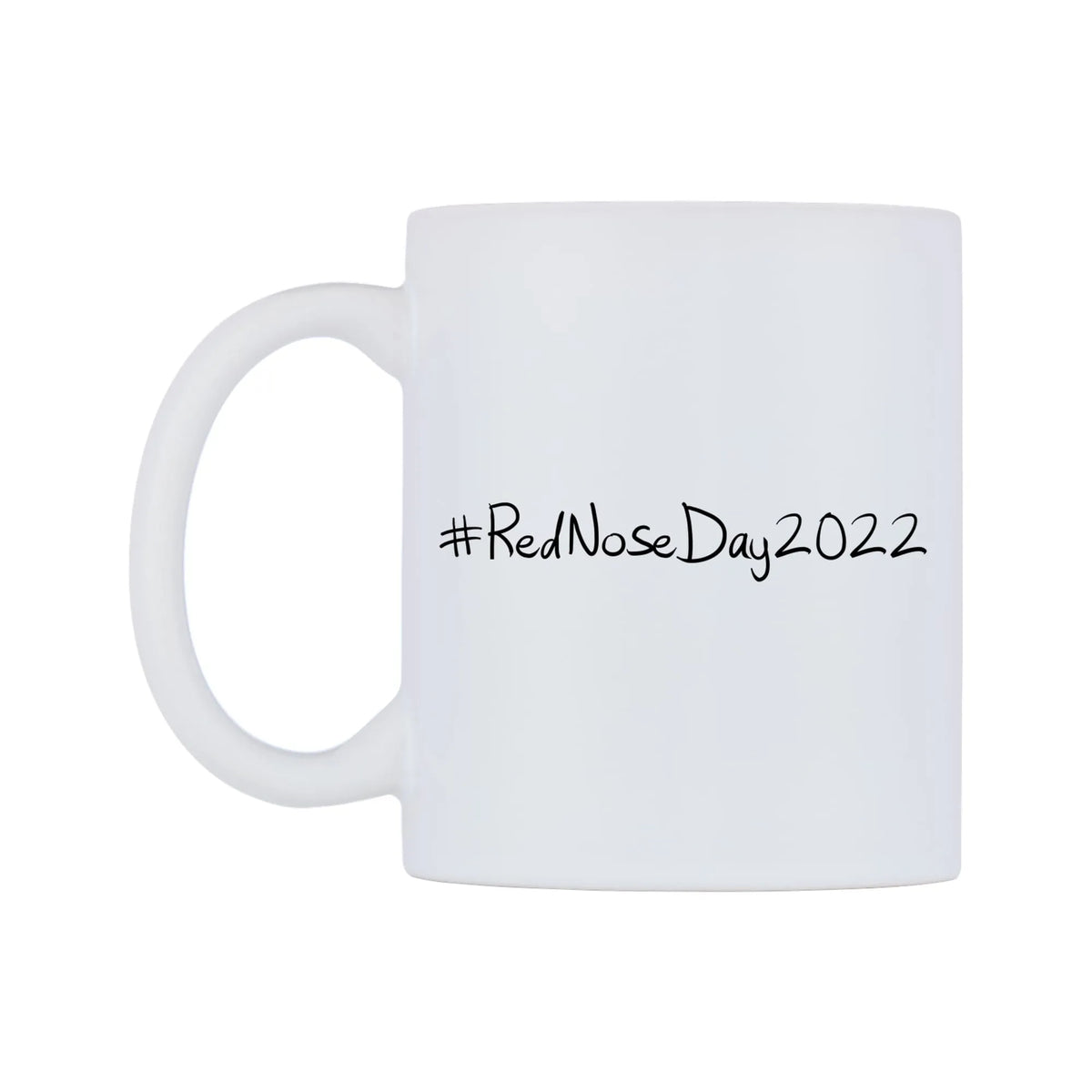 RedNoseDay2022 Mug — mug, right side, on a white background