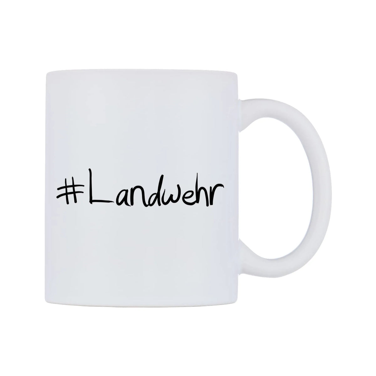Landwehr Mug — mug, left side, on a white background
