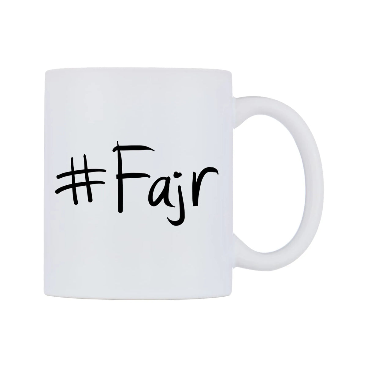 Fajr Mug — mug, left side, on a white background