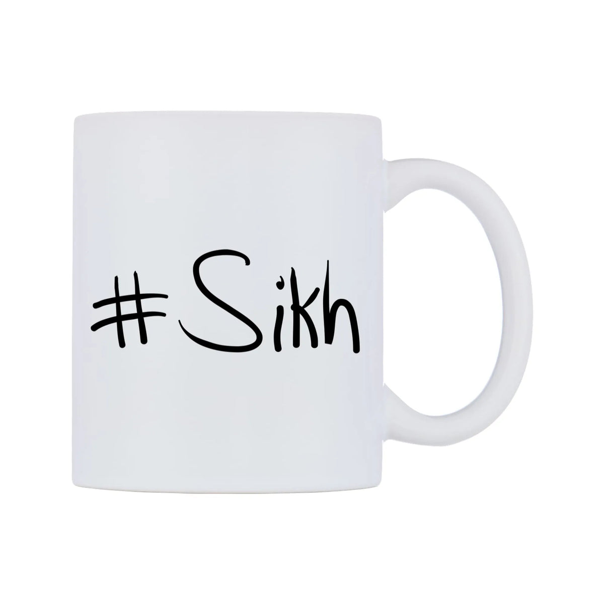 Sikh Mug — mug, left side, on a white background