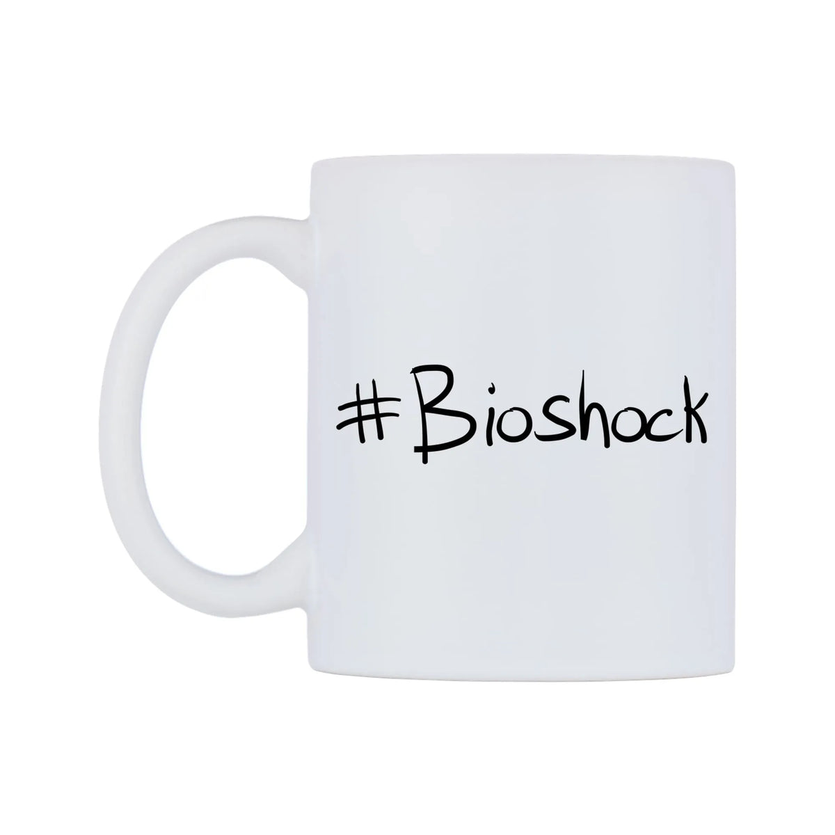 Bioshock Mug — mug, right side, on a white background