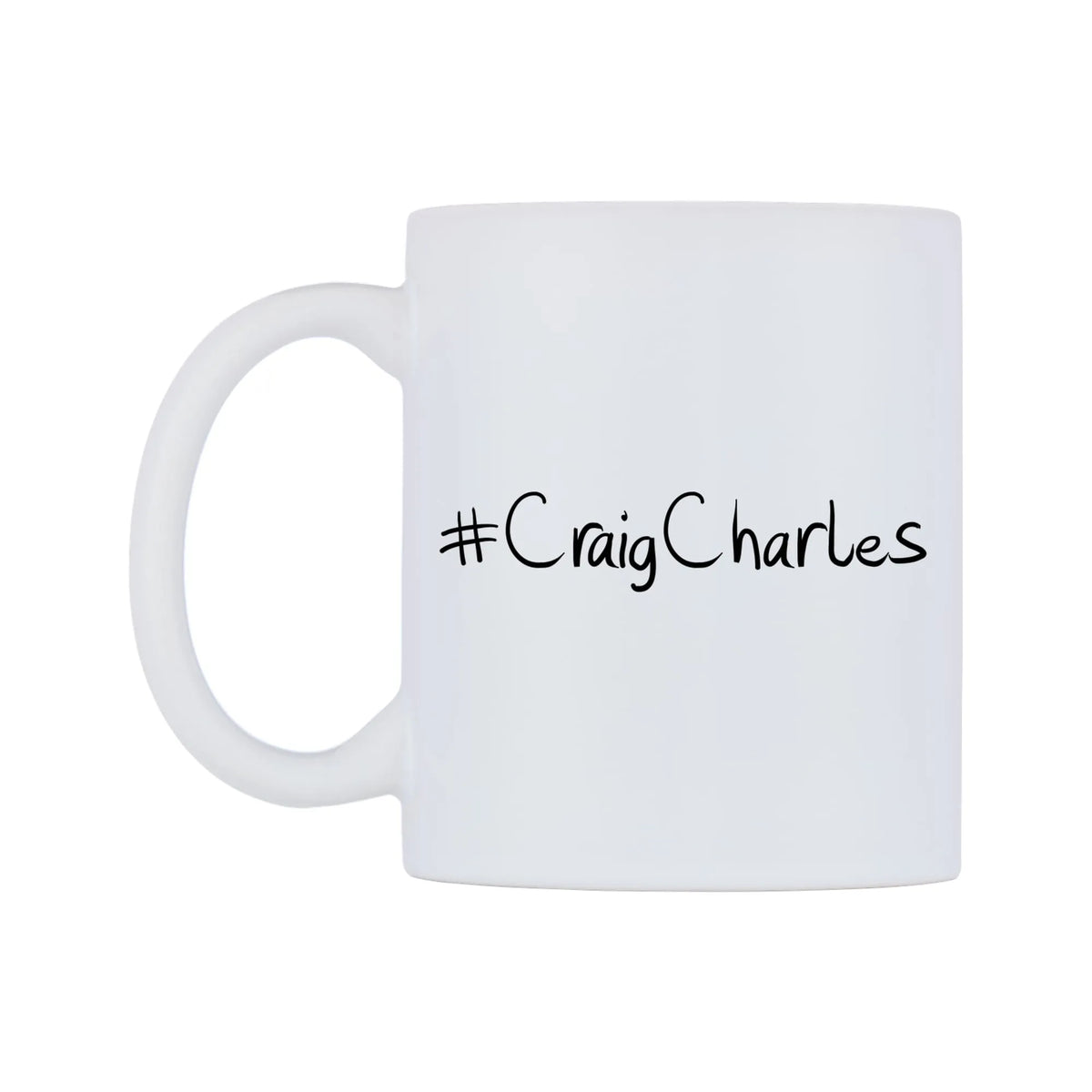 CraigCharles Mug — mug, right side, on a white background