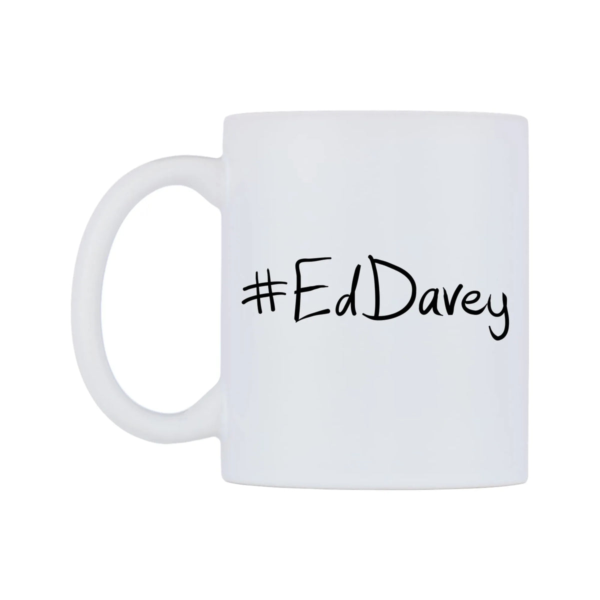 EdDavey Mug — mug, right side, on a white background