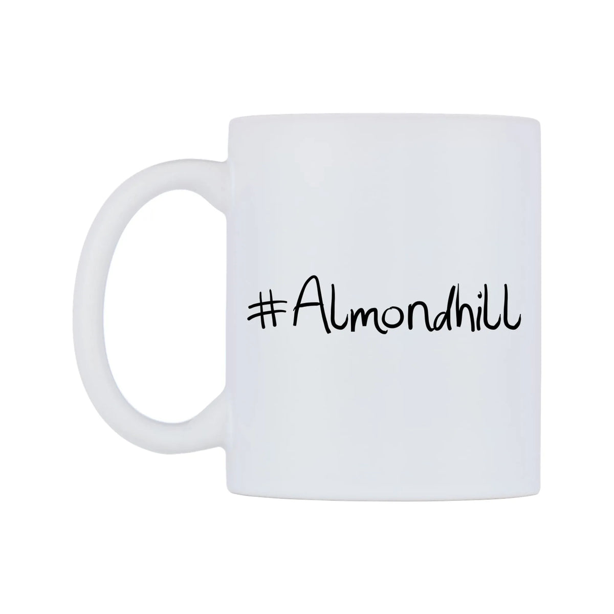 Almondhill Mug — mug, right side, on a white background
