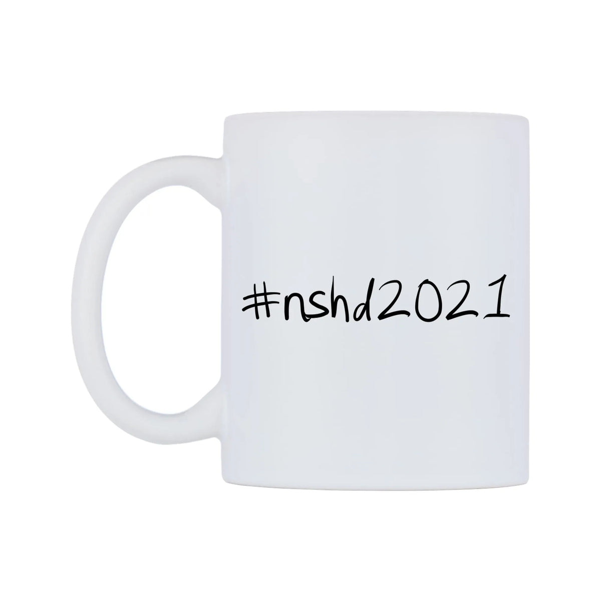 nshd2021 Mug — mug, right side, on a white background