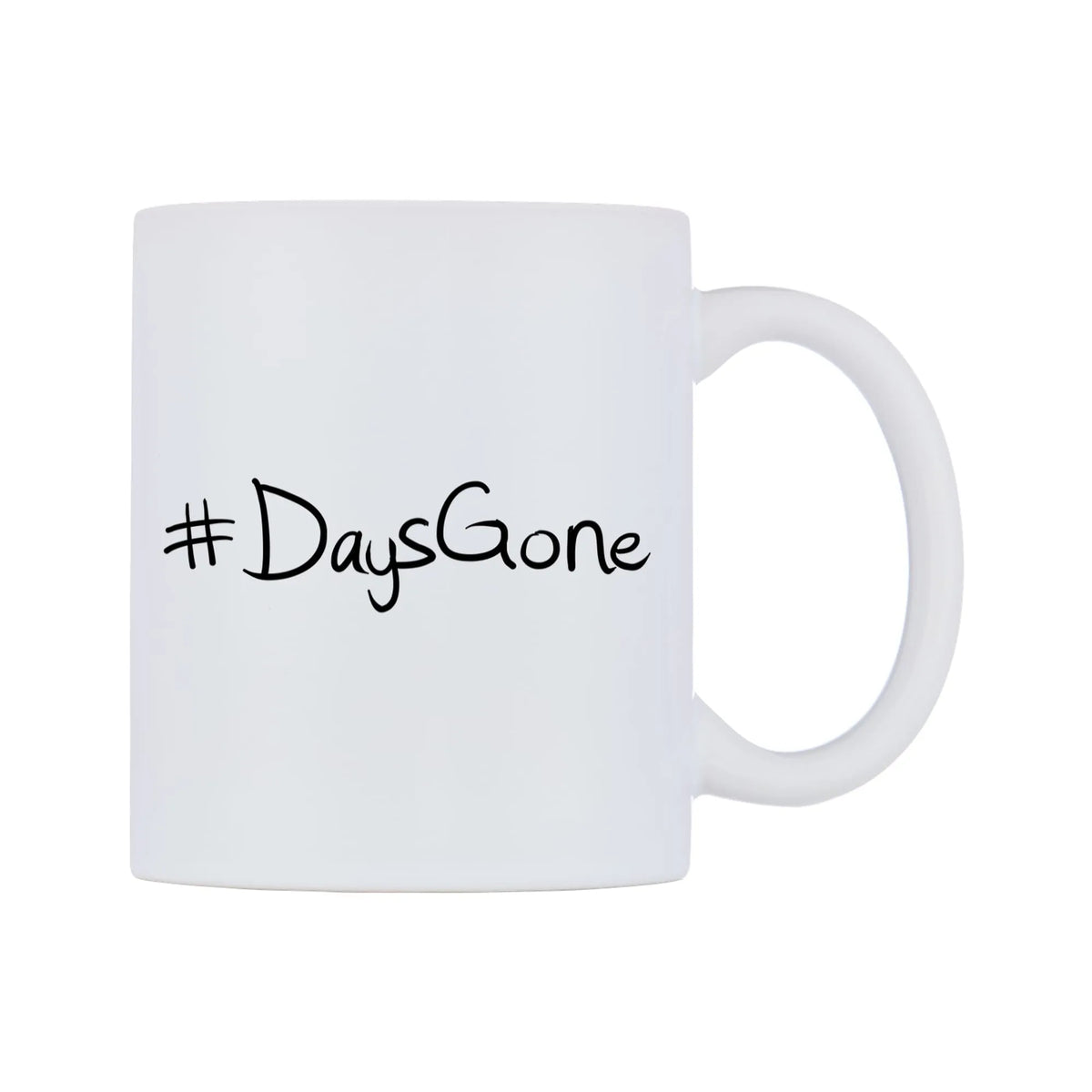 DaysGone Mug — mug, left side, on a white background