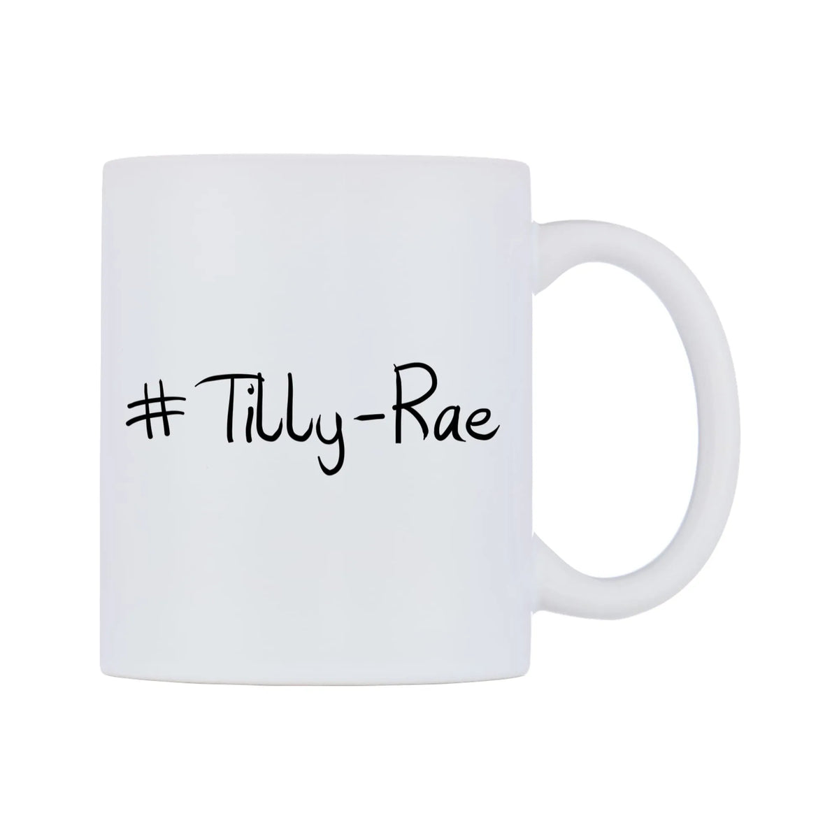 Tilly-Rae Mug — mug, left side, on a white background