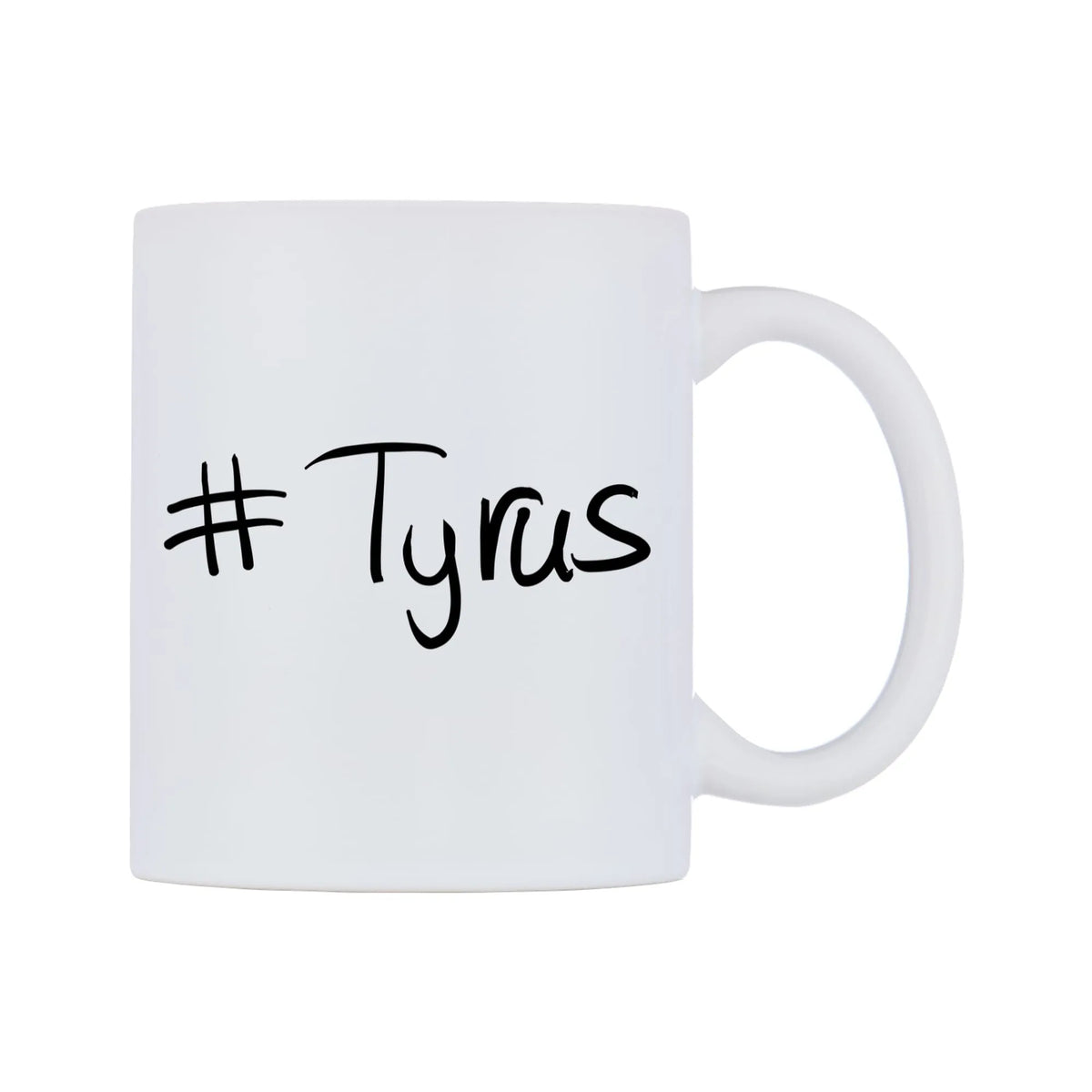 Tyrus Mug — mug, left side, on a white background