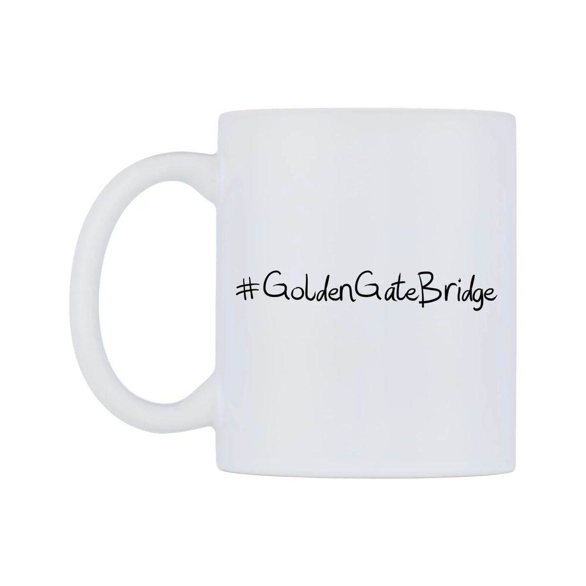 GoldenGateBridge Mug — mug, right side, on a white background