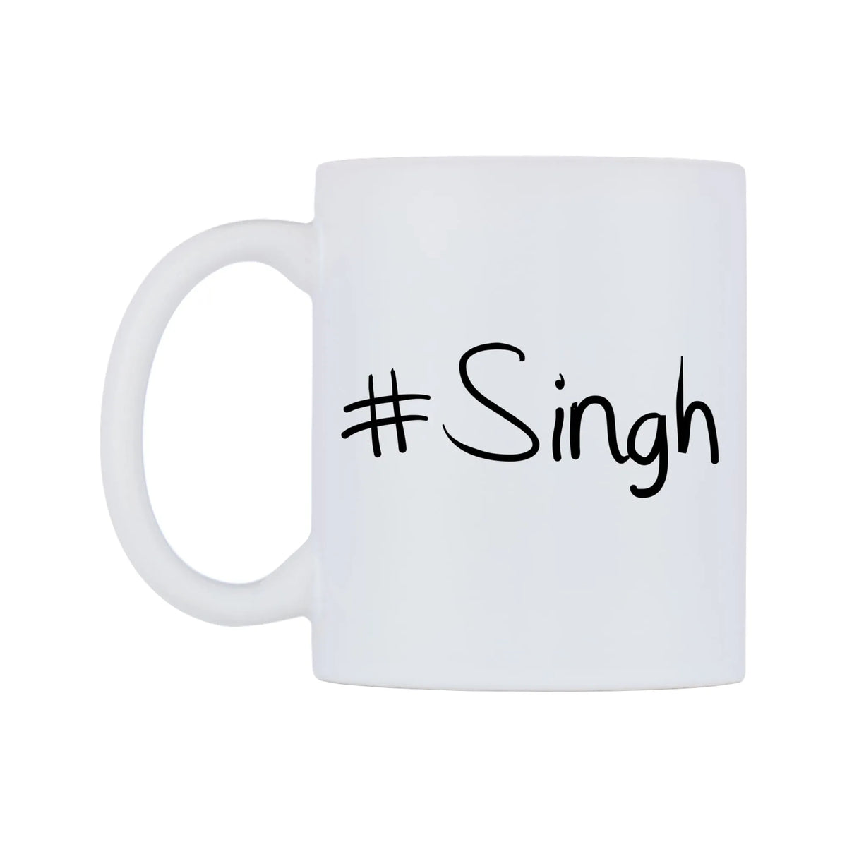 Singh Mug — mug, right side, on a white background