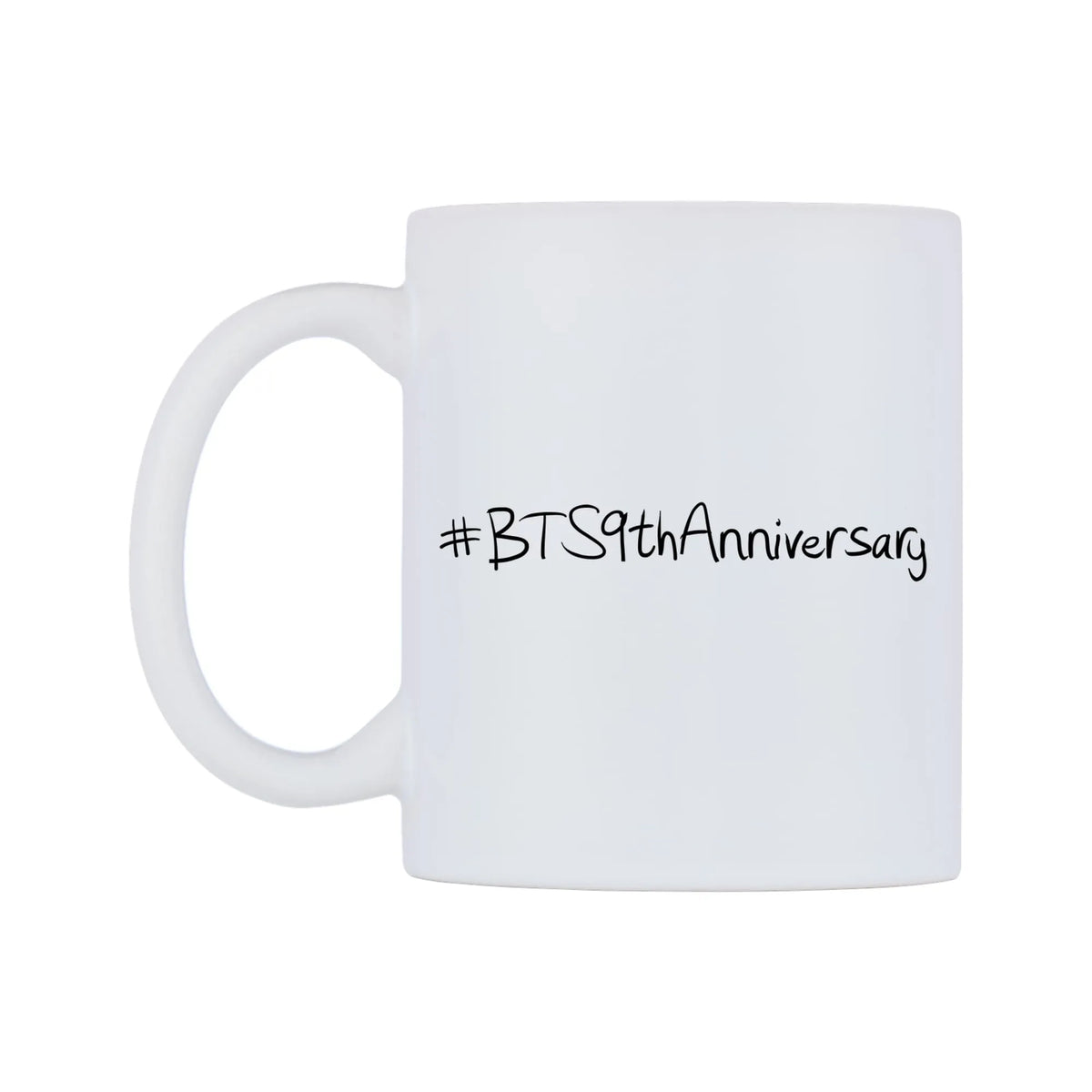BTS9thAnniversary Mug — mug, right side, on a white background