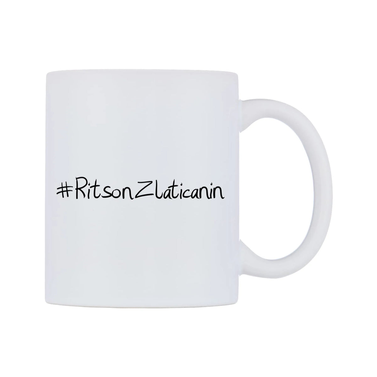 RitsonZlaticanin Mug — mug, left side, on a white background