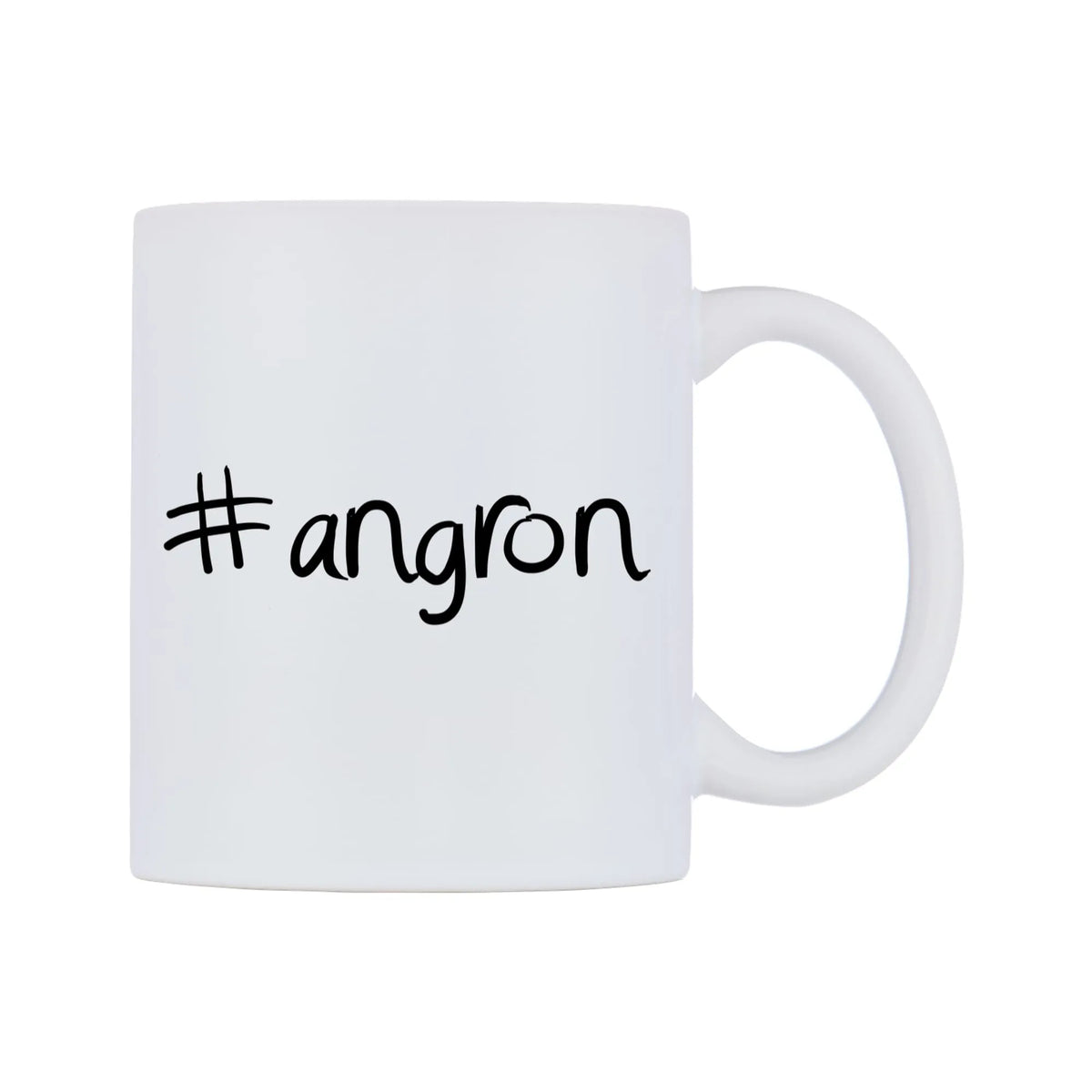 angron Mug — mug, left side, on a white background