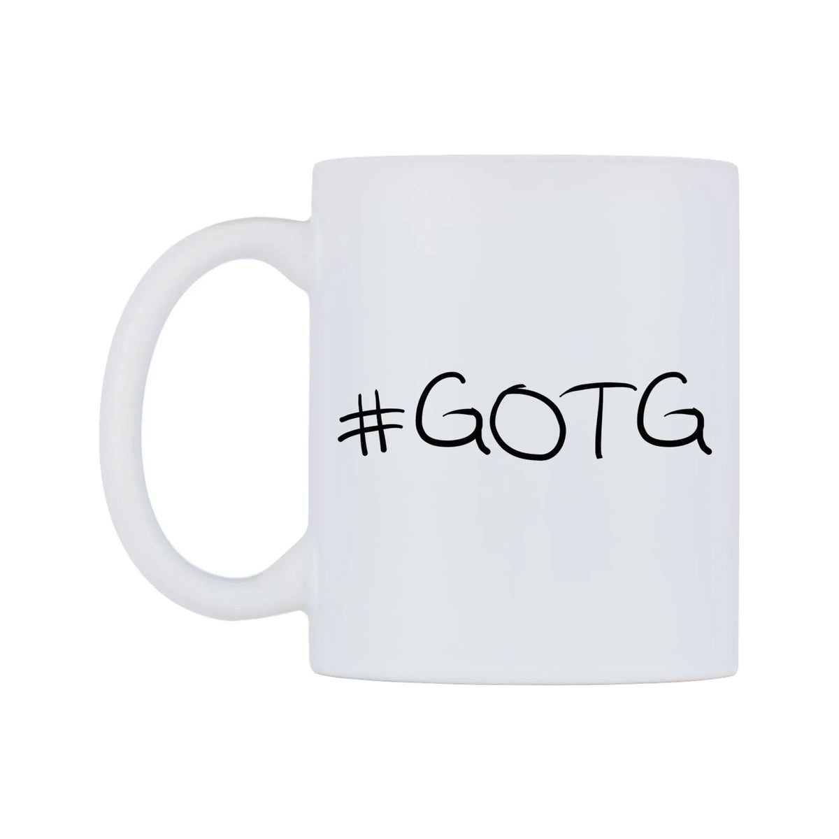 GOTG Mug — mug, right side, on a white background
