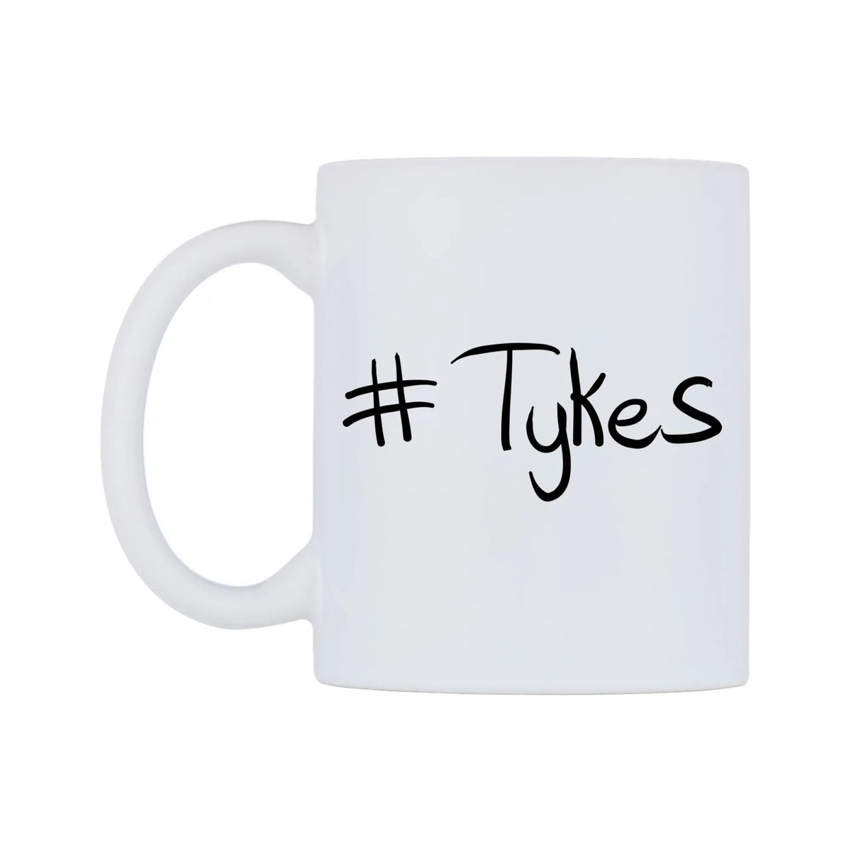 Tykes Mug — mug, right side, on a white background