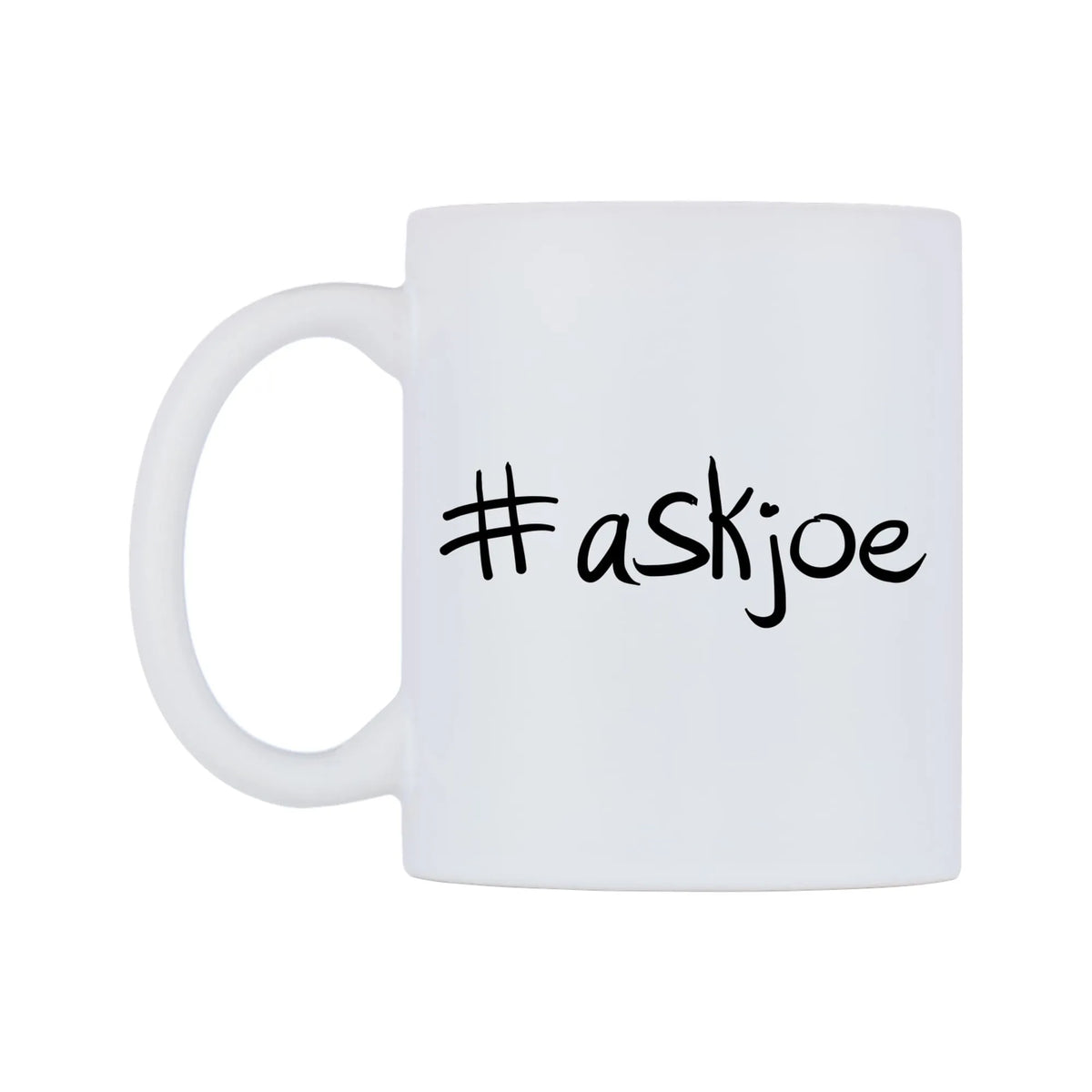 askjoe Mug — mug, right side, on a white background