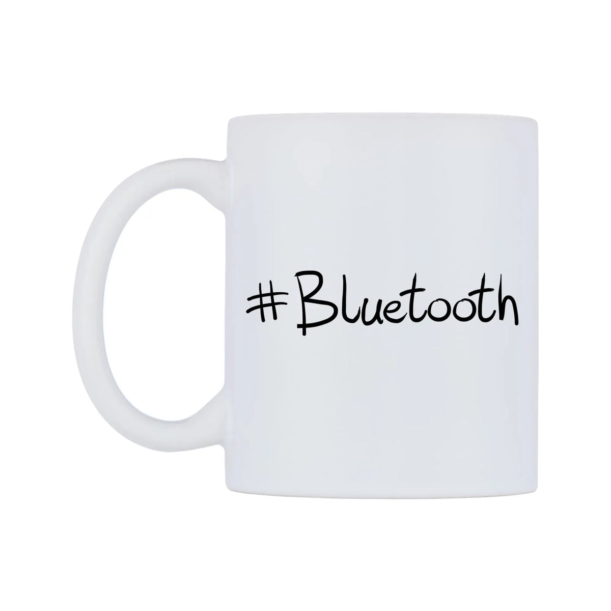 Bluetooth Mug — mug, right side, on a white background