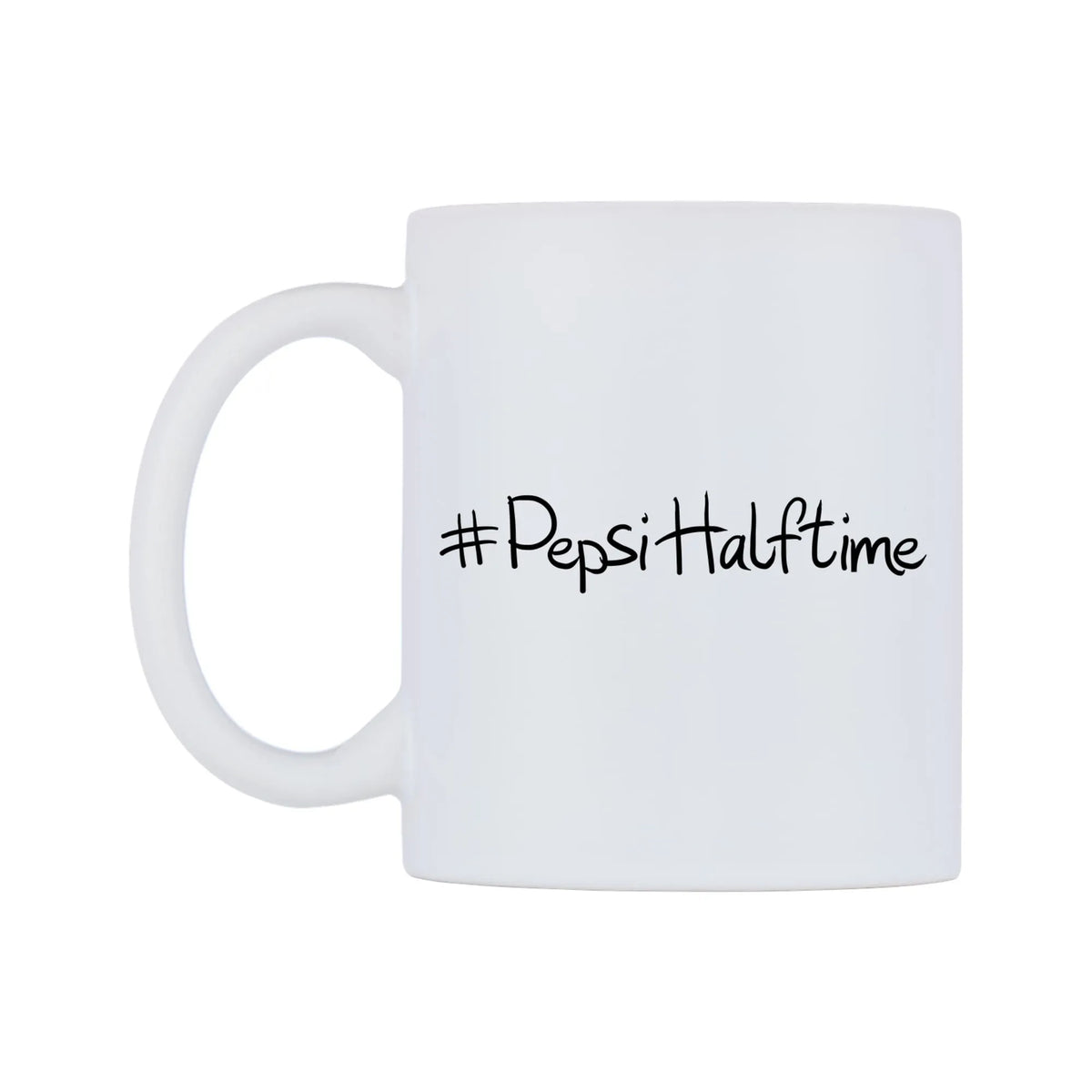PepsiHalftime Mug — mug, right side, on a white background