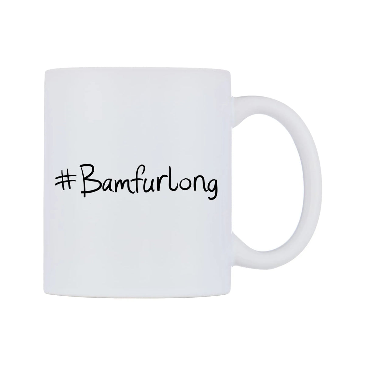 Bamfurlong Mug — mug, left side, on a white background