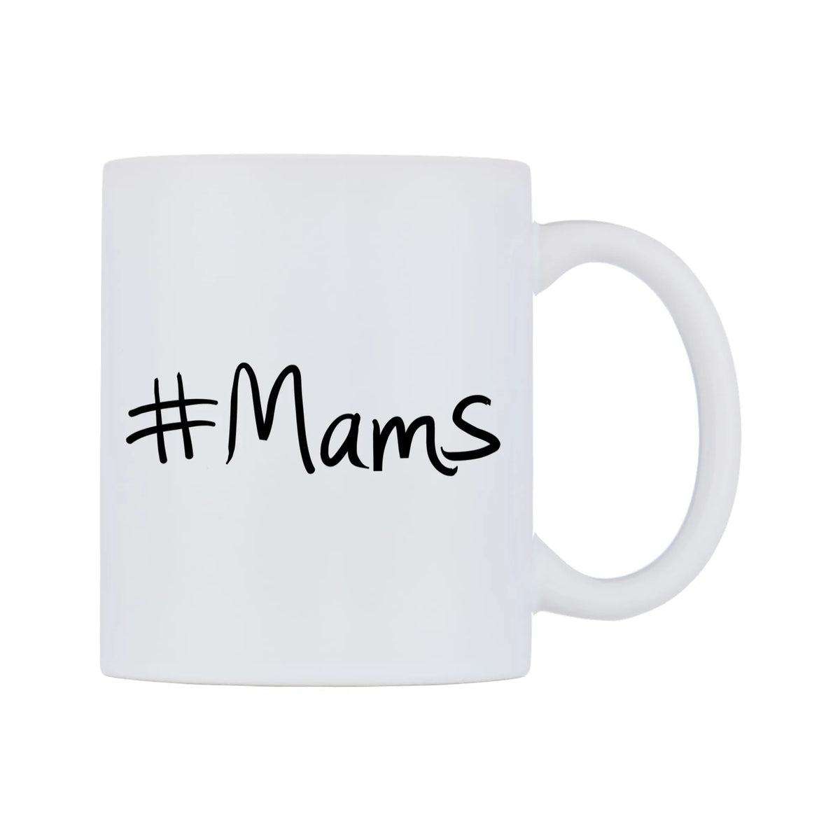 Mams Mug — mug, left side, on a white background