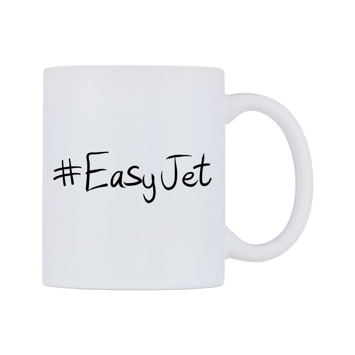 EasyJet Mug — mug, left side, on a white background