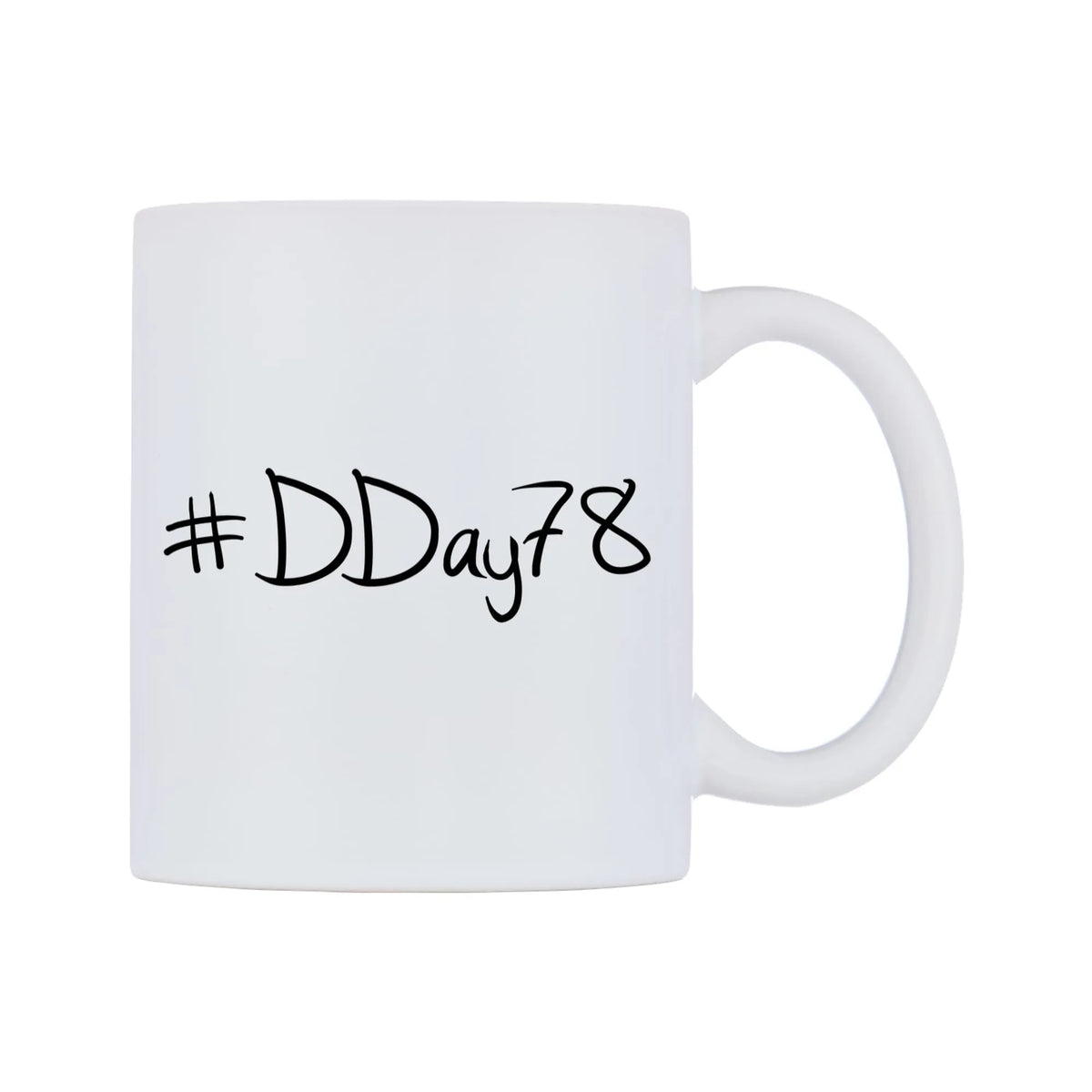 DDay78 Mug — mug, left side, on a white background